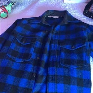 Woolrich Blue Flannel